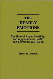 The deadly emotions by Ernest H. Johnson