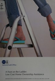 Cover of: A Foot on the Ladder: Low Cost Home Ownership Assistance