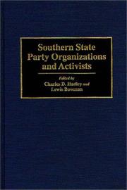 Cover of: Southern state party organizations and activists