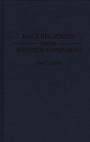 Cover of: Race relations within western expansion