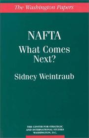 Cover of: NAFTA: what comes next?