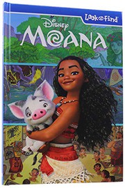 Cover of: Disney Moana Look and Find Activity Book - PI Kids