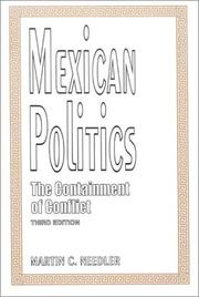 Mexican politics : the containment of conflict