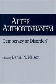 After authoritarianism : democracy or disorder?