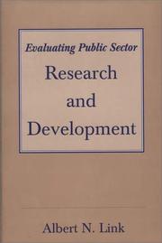 Evaluating public sector research and development