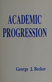 Cover of: Academic progression