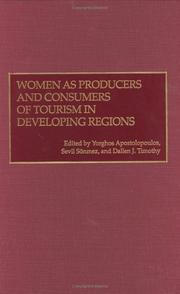 Cover of: Women as Producers and Consumers of Tourism in Developing Regions: