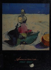 Cover of: American still life 1945-1983