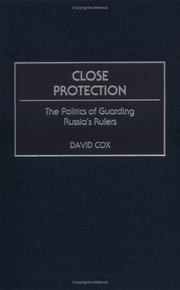 Close protection by David Cox