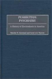 Pushbutton Psychiatry by Carol A. B. Warren