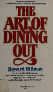 Cover of: The art of dining out