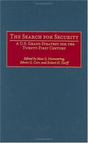 The search for security : a U.S. grand strategy for the twenty-first century