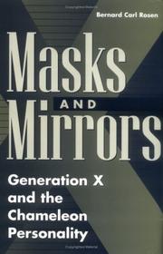 Cover of: Masks and Mirrors: Generation X and the Chameleon Personality