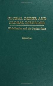 Global order and global disorder : globalization and the nation-state