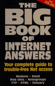Cover of: The big book of internet answers: your complete guide to trouble-free Net access