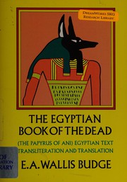 Cover of: The book of the dead by introduction by E. A. Wallis Budge.