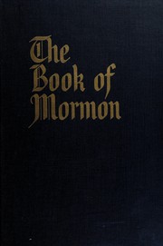 Cover of: The Book of Mormon by Joseph Smith