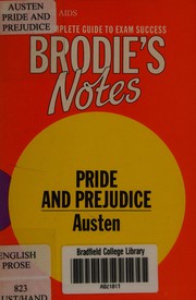 Cover of: Brodie's Notes on Jane Austen's "Pride and Prejudice" (Pan Study Aids)