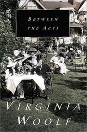 Cover of: Between the Acts by Virginia Woolf