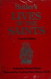 Cover of: Butler's Lives of the saints. by Alban Butler
