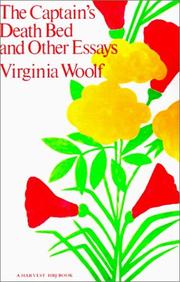 Cover of: Captain's Death Bed & Other Essays by Virginia Woolf