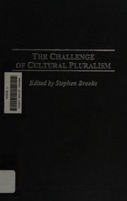 Cover of: The challenge of cultural pluralism