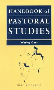 Handbook of pastoral studies : learning and practising Christian ministry