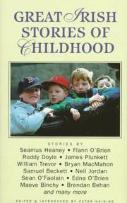 Cover of: Great Irish Stories of Childhood