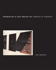 Cover of: Conceptualism in Latin American Art: Didactics of Liberation (Joe R. and Teresa Lozano Long Series in Latin American and Latino Art and Culture)