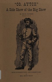 Cover of: Co Aytch Maury Grays First Tennessee Regiment by Samuel Rush Watkins