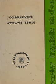 Cover of: Communicative language testing with special reference to English as a foreign language