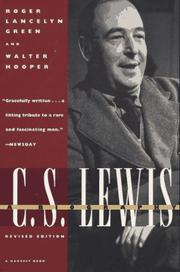 Cover of: C.S. Lewis; a biography