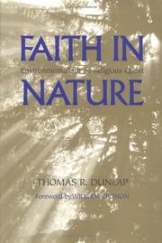 Cover of: Faith in Nature: Environmentalism As Religious Quest (Weyerhaeuser Environmental Books)