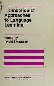 Cover of: Connectionist approaches to language learning