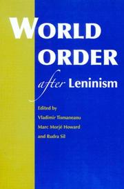 Cover of: World Order After Leninism