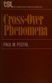 Cover of: Cross-over phenomena