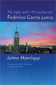 Cover of: My Night with Federico García Lorca