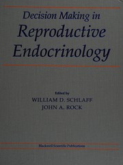 Cover of: Decision-making in reproductive endocrinology