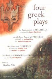 Cover of: Four Greek plays