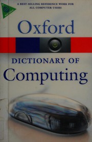 Cover of: A dictionary of computing.