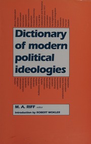 Cover of: Dictionary of Modern Political Ideologies
