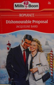 Cover of: Dishonourable Proposal