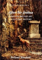 After Sir Joshua : essays on British art and cultural history