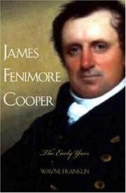 James Fenimore Cooper : the early years