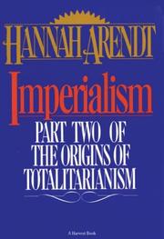 Cover of: Imperialism: Part 2 of The Origins of Totalitarianism