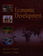 Cover of: Economic development by Michael P. Todaro