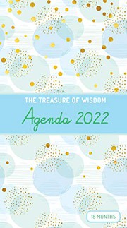 Cover of: The Treasure of Wisdom - 2022 Pocket Planner - Bubbles and Gold - Blue: An 18 month planner with inspirational Bible verses
