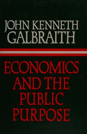 Cover of: Economics and the public purpose