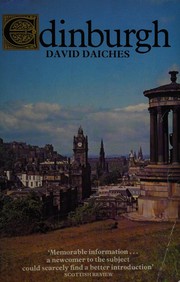 Cover of: Edinburgh: David Daiches.