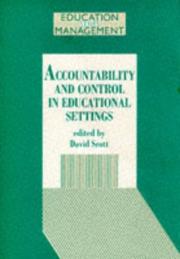 Accountability and control in educational settings